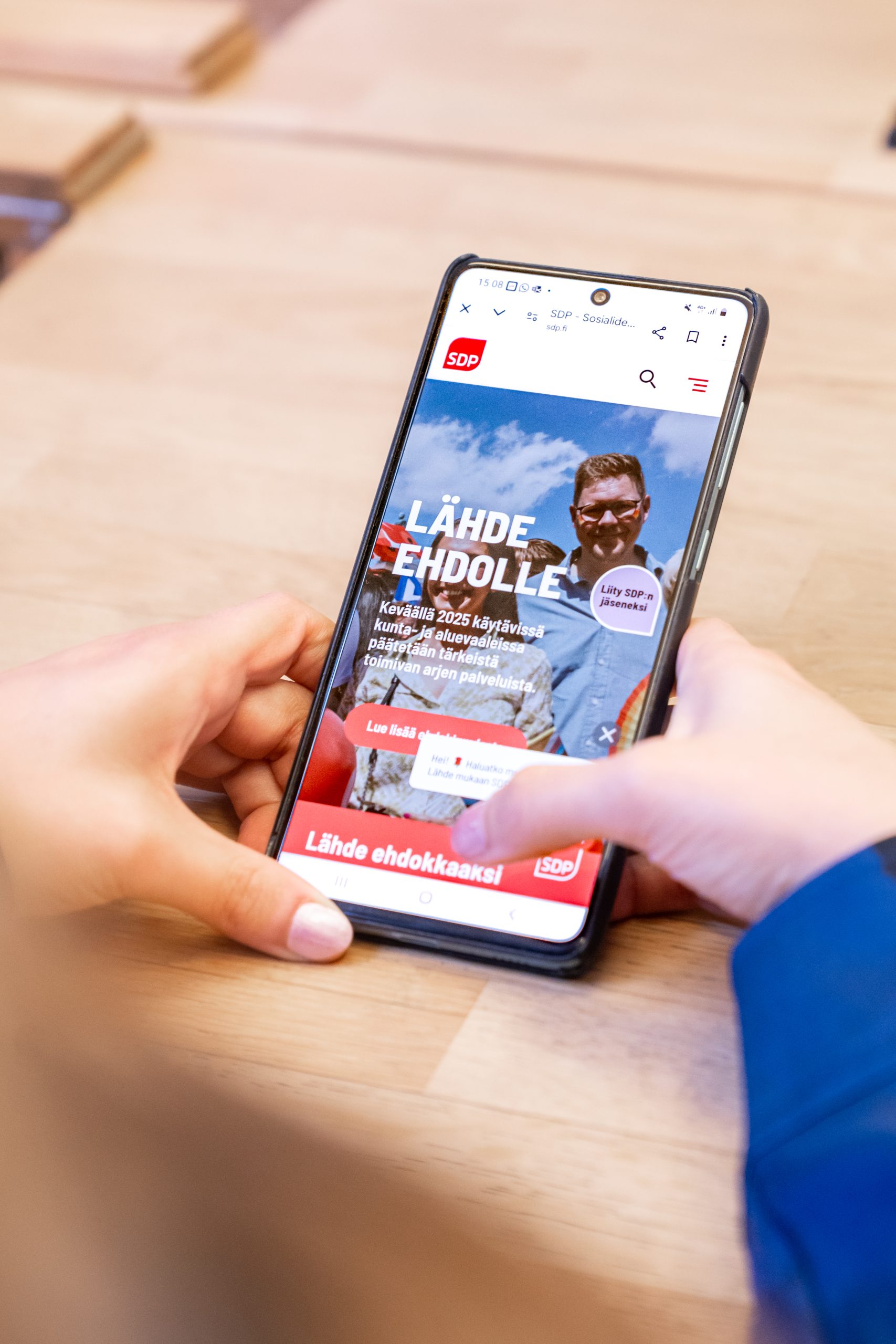 Ehdokkaaksi vuoden 2025 kuntavaaleihin.